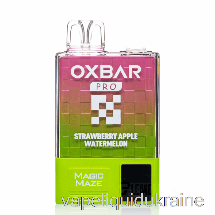Vape Liquid Ukraine OXBAR Magic Maze Pro 10000 Disposable Strawberry Apple Watermelon - Pod Juice